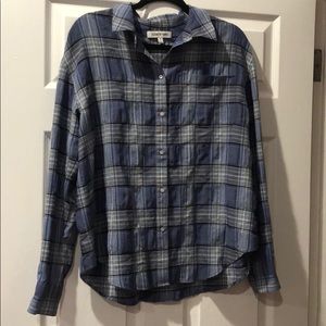 Elizaberh and James button down shirt